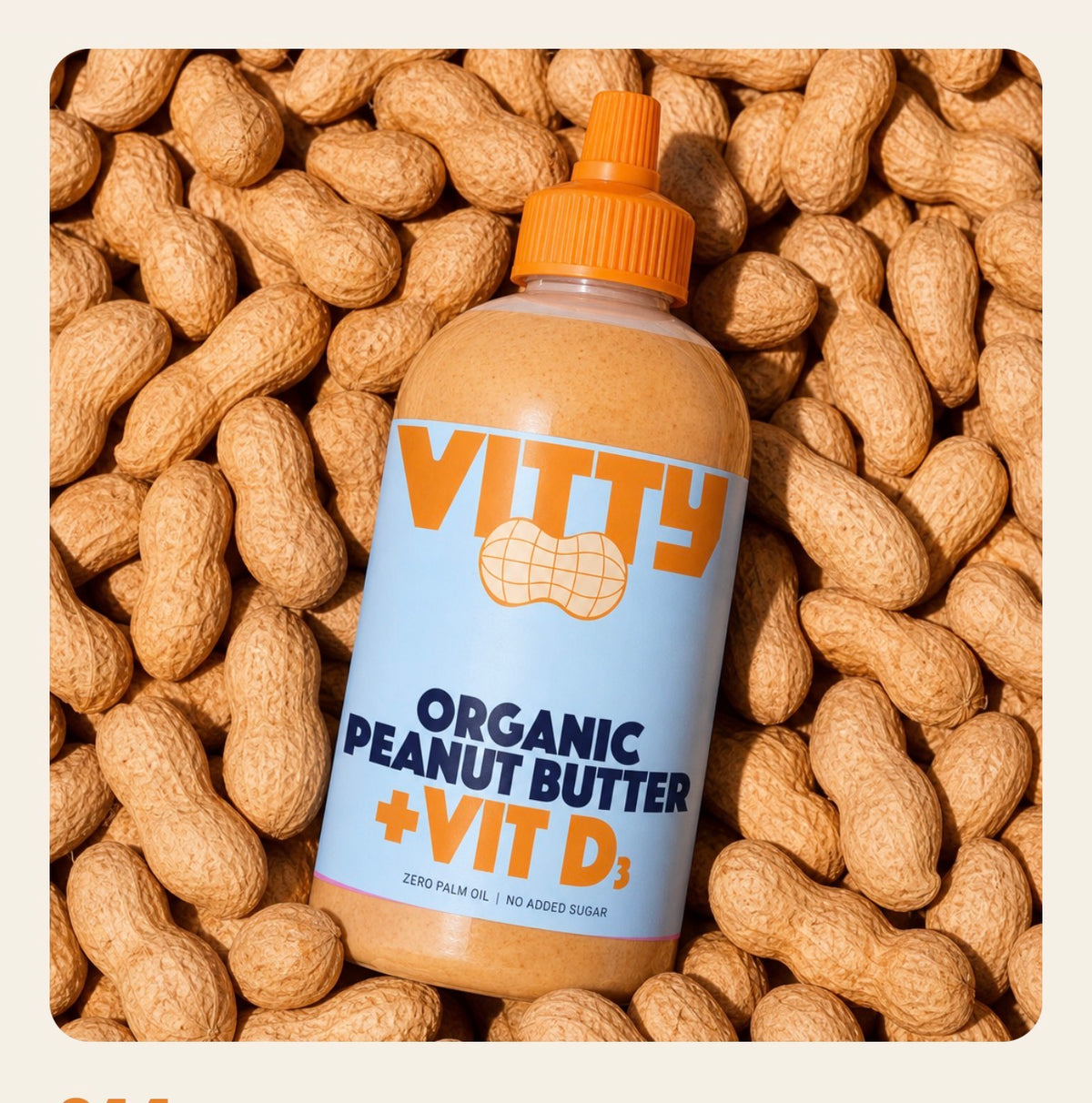 Vitty: Vitamin D3 Peanut Butter | Deep Roast